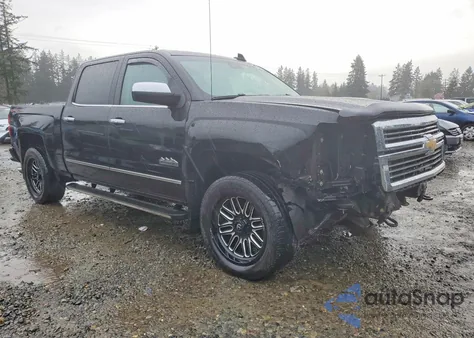 2015 Chevrolet Silverado K1500 High Country из США, поврежденный, VIN 3GCUKTECXFG108887